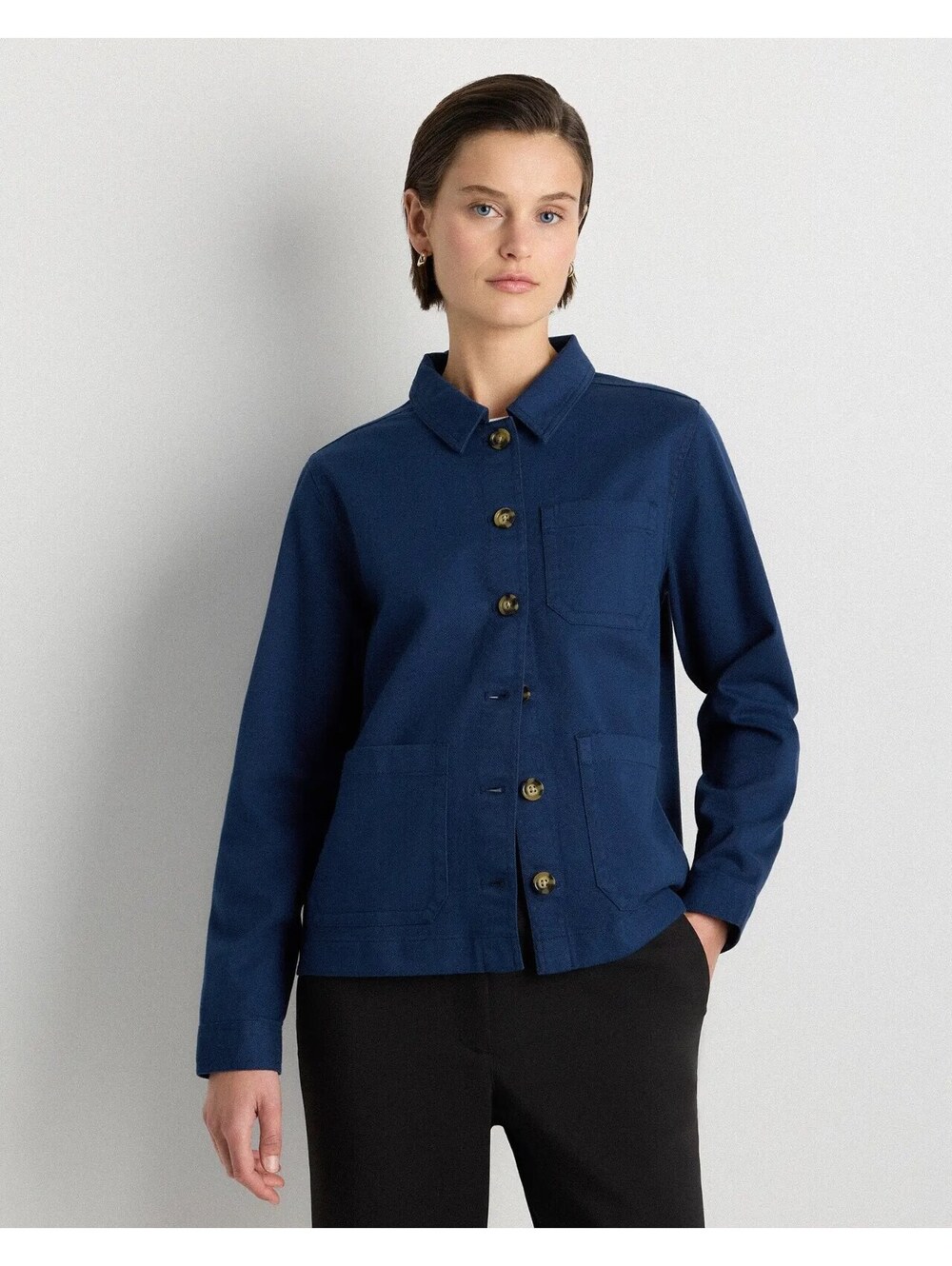 Quince 100% Organic Cotton women’s chore coat